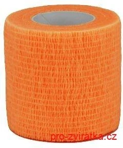 Obinadlo elast. CVET 5cmx4,5m oranžové 1ks