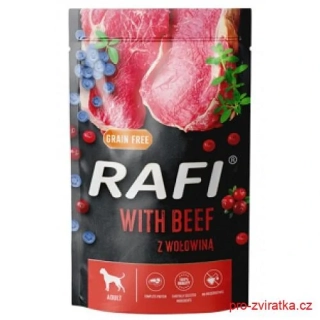 RAFI 500g With Beef Grain Free dog